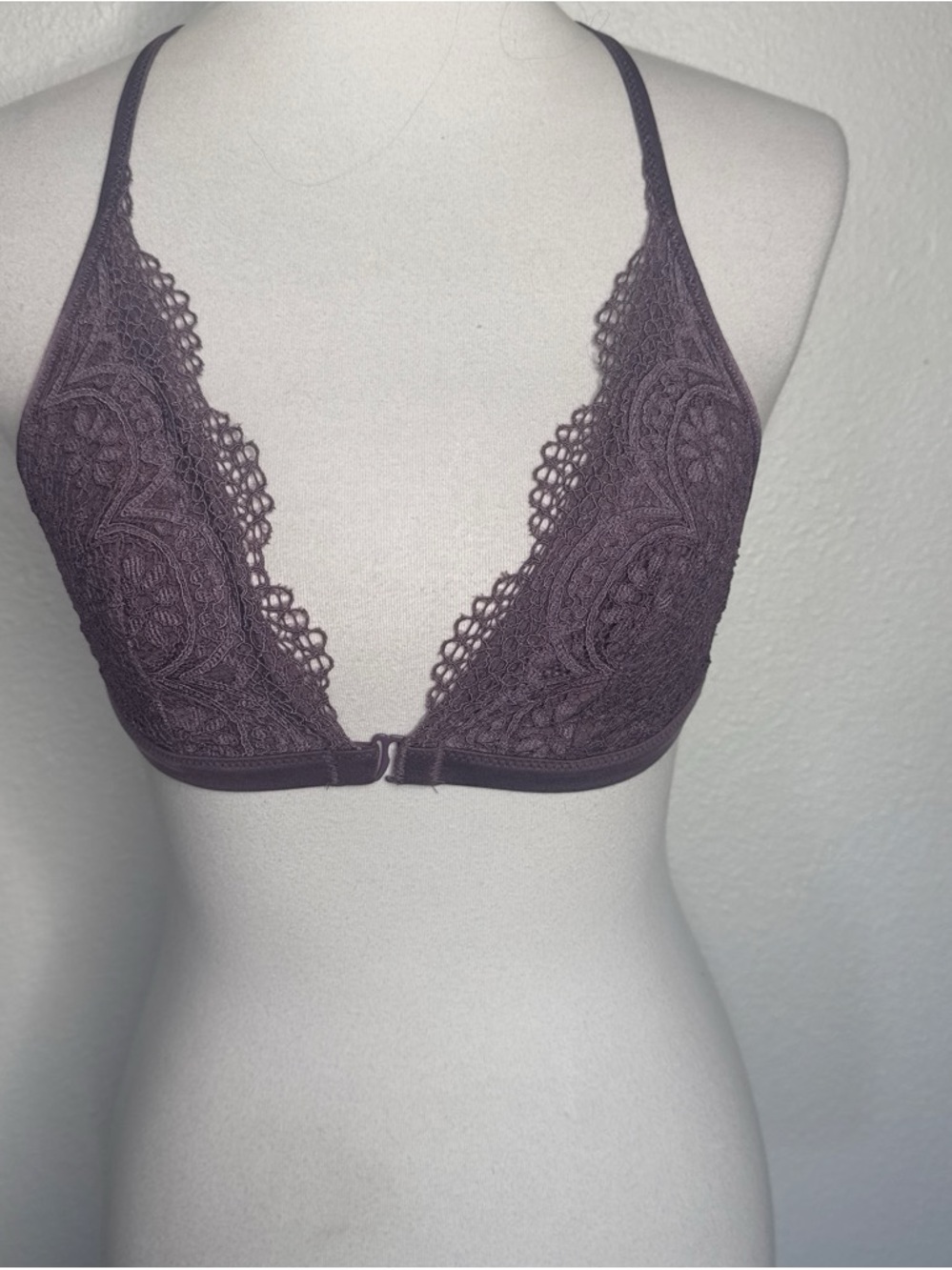 Lace Bralette - Deep Mauve